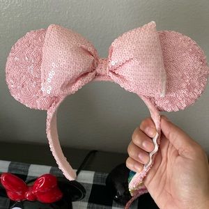 Disney Parks Pink Sequence Ears